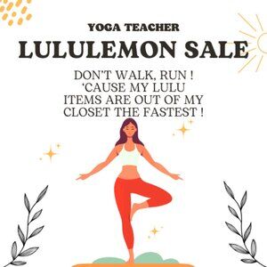 Lululemon clothes sale